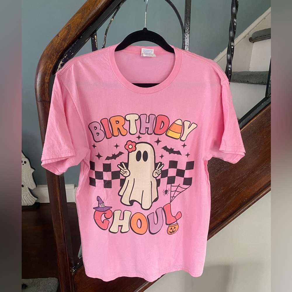 Pink Birthday Ghoul T-Shirt